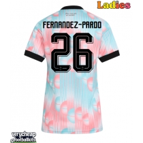 Belgium Matias Fernandez-Pardo #26 Replica Away Shirt Ladies World Cup 2026 Short Sleeve